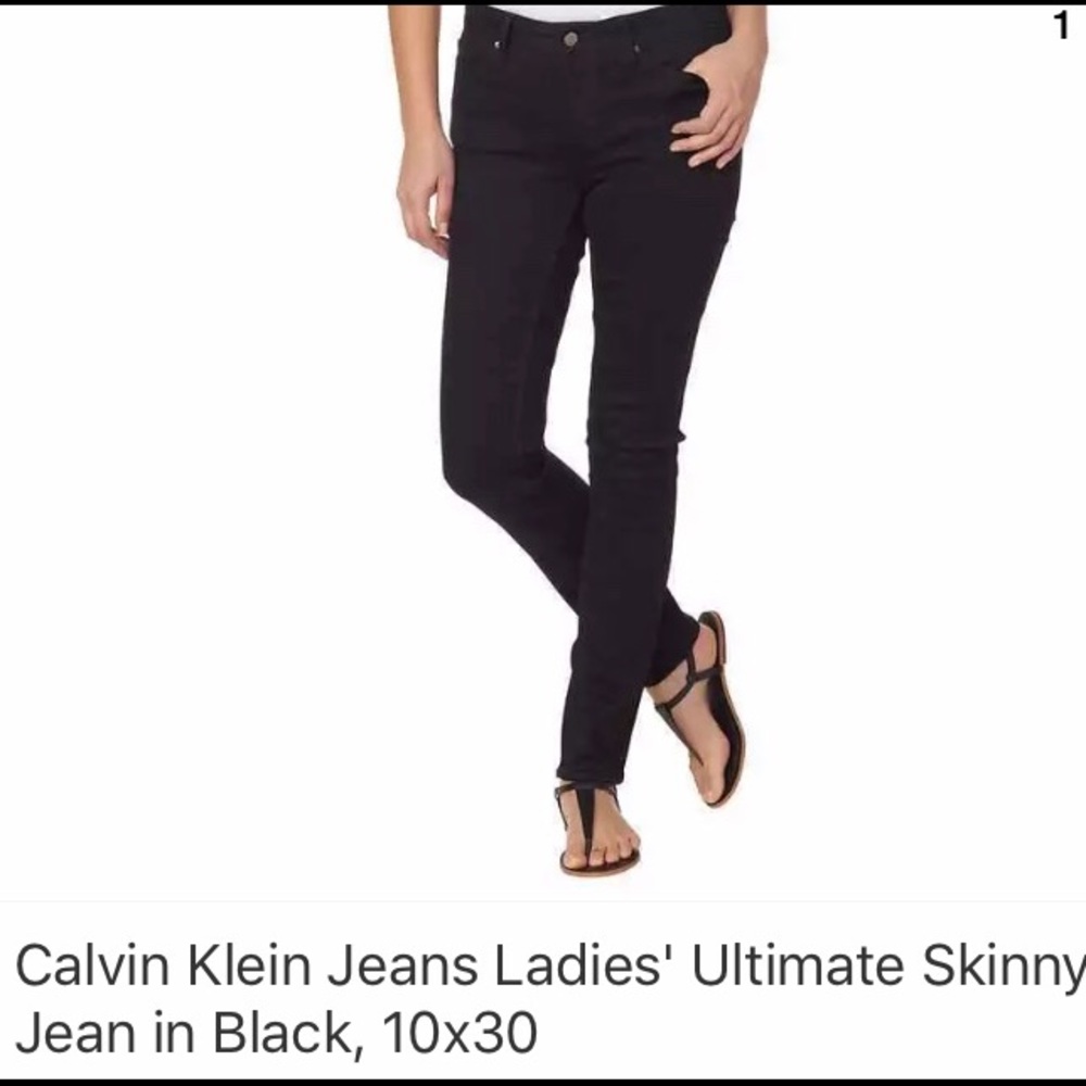 Ultimate Skinny Calvin Klein Jeans.